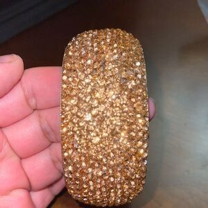 Costume all around crystal bangle bracelet